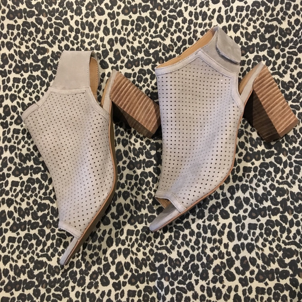 Suede Booties